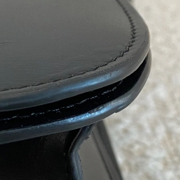 Authentic Celine Medium Smooth Calfskin Box Bag Black - Picture 10 of 16